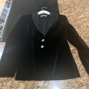 Alice & Olivia velvet blazer